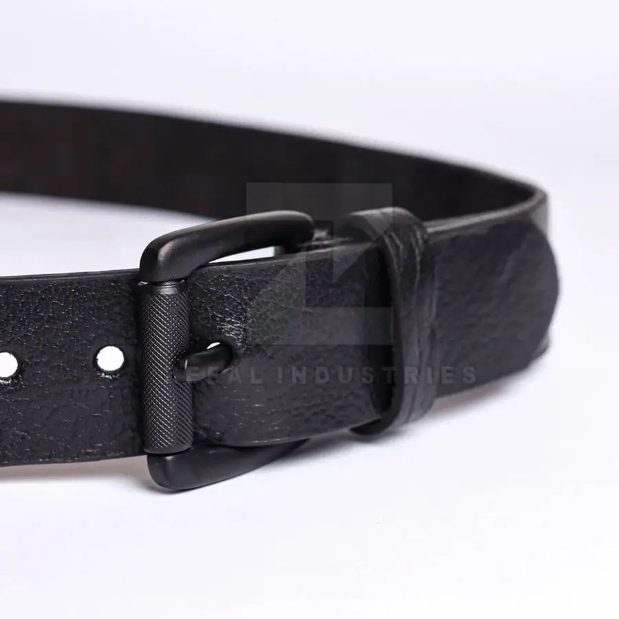 Customizable High Quality Casual Men's Cow Hide Leather Dress Pant Belts Steel Buckle Eco-Friendly Adjustable One-piece Molding — Zefal Industries product photograph 4 of 6