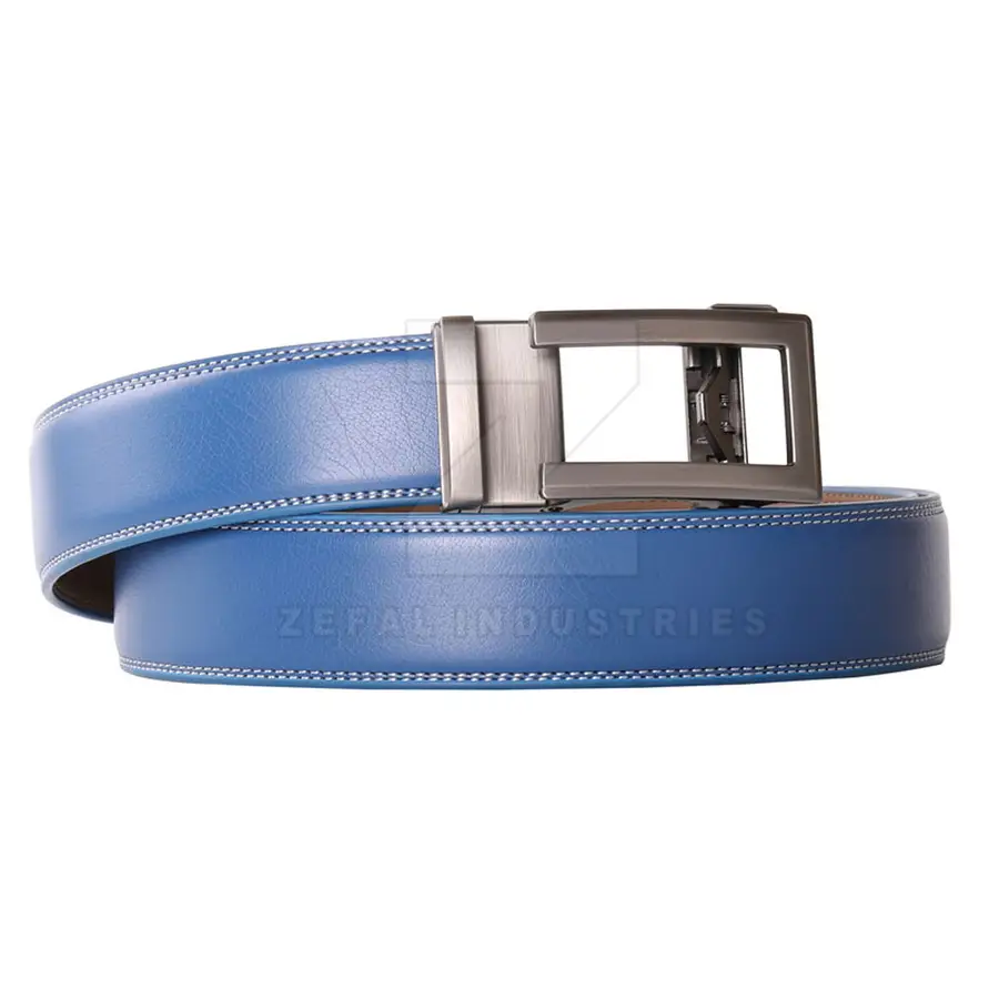 Wholesale Custom Made Best Price in Pakistan Cow Hide Men Casual Steel Buckle High Quality 100% Genuine Leather Belts — Zefal Industries product photograph 1 of 6