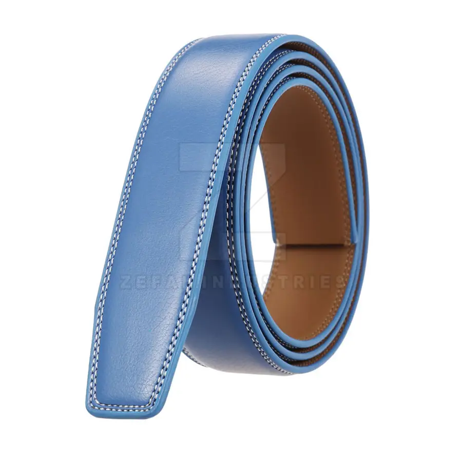 Wholesale Custom Made Best Price in Pakistan Cow Hide Men Casual Steel Buckle High Quality 100% Genuine Leather Belts — Zefal Industries product photograph 3 of 6