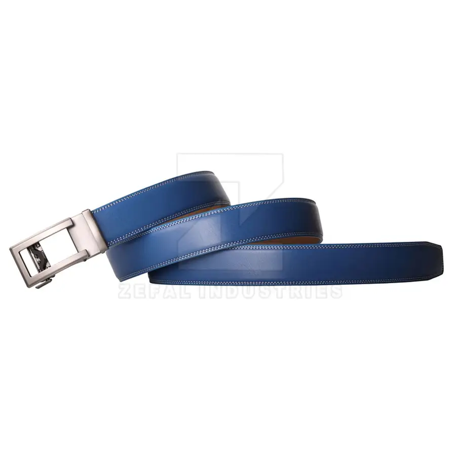 Wholesale Custom Made Best Price in Pakistan Cow Hide Men Casual Steel Buckle High Quality 100% Genuine Leather Belts — Zefal Industries product photograph 5 of 6
