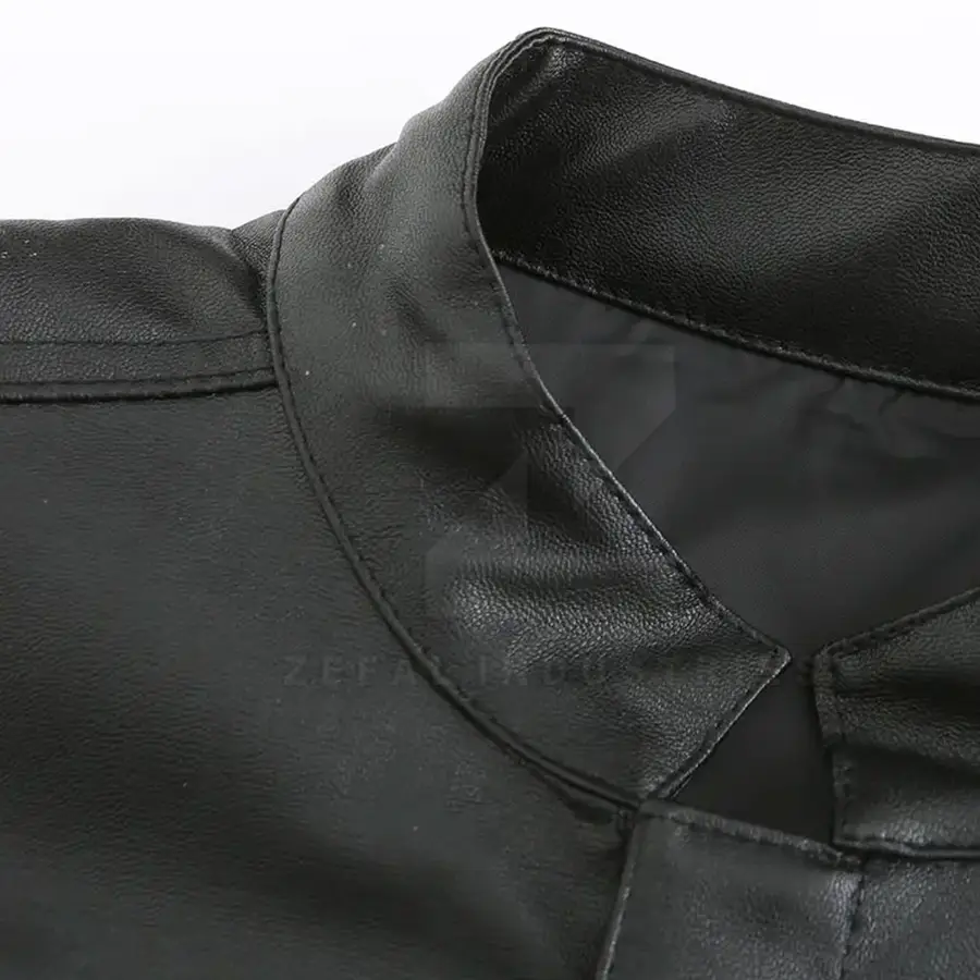 Best Selling Adult Men's Casual Winter Genuine Leather Vest-High Quality Breathable Outerwear — Zefal Industries product photograph 3 of 6