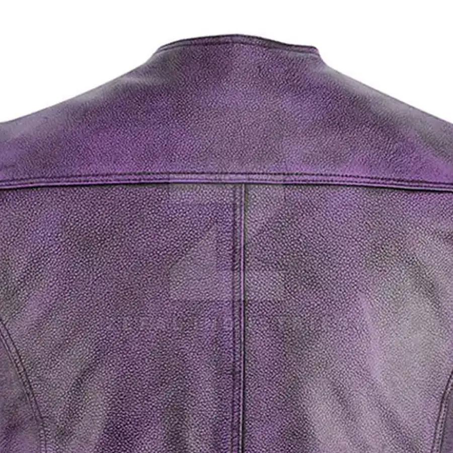 Fashion Wear 2025 Men Casual Winter Genuine Leather Vest Breathable High Quality Customized Design V-neck Outerwear Customized — Zefal Industries product photograph 6 of 6