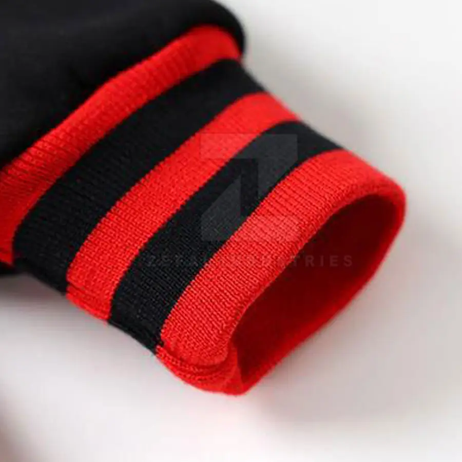 Men's Casual Fashion Letterman Jacket Customized Logo Stand Collar Front Logo-100% Cotton Breathable Eco-Friendly Winter High — Zefal Industries product photograph 6 of 6