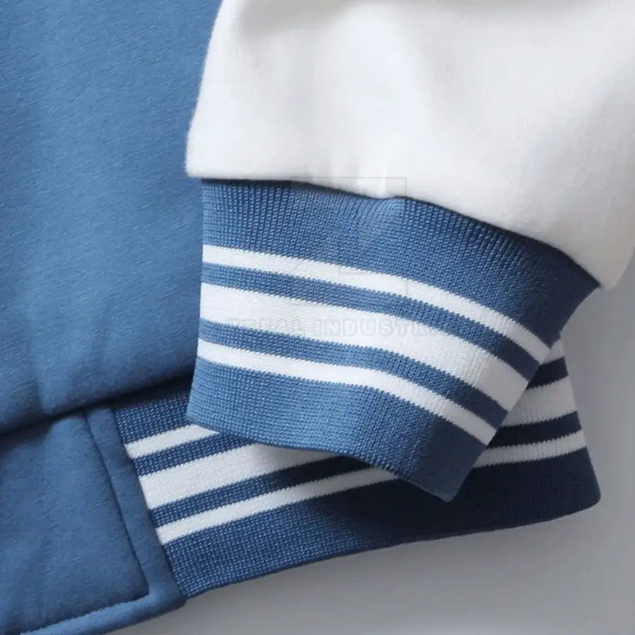 Casual Wear Comfortable Winter Letterman Jacket 2025 New Best Design Stand Front 100% Cotton Breathable Eco-Friendly for Online — Zefal Industries product photograph 5 of 6