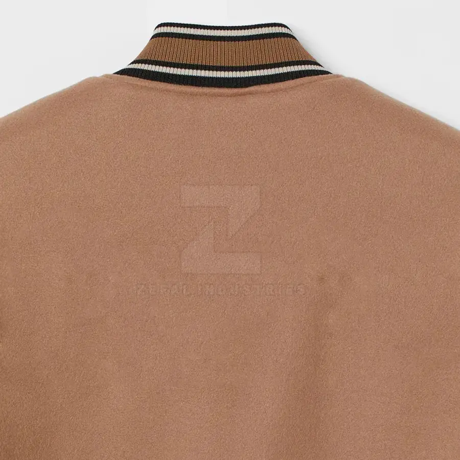 Pakistan Manufactured Winter Lettermen Jacket High Quality 100% Cotton Stand Collar Front Eco-Friendly Breathable Casual — Zefal Industries product photograph 5 of 6