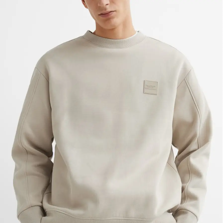 Made Pakistan High Quality Unisex 100% Bamboo Fiber Fleece Sweat Shirt Embroidered Double-Layer Digital Printing ODM Service — Zefal Industries product photograph 6 of 6
