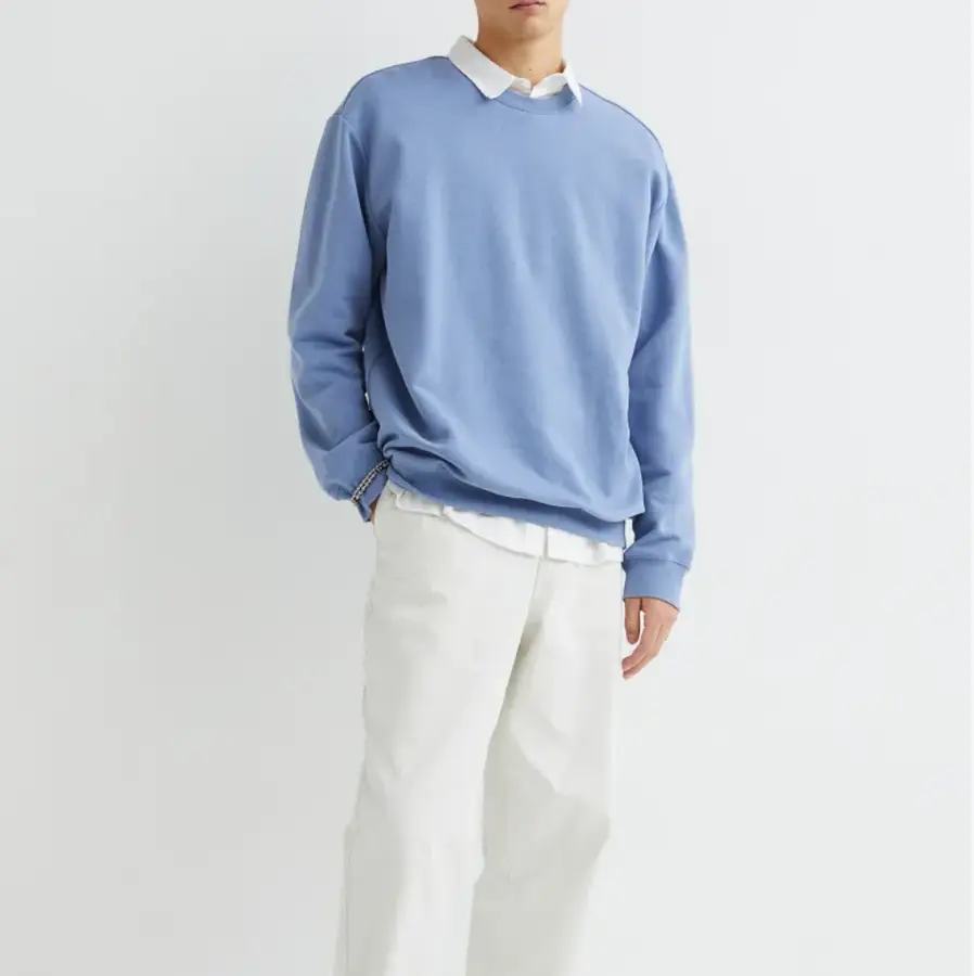 Unisex Winter Sweatshirt Double-Layer Collar Embroidered Beaded Digital Printing ODM Service 100% Bamboo Fiber Fleece — Zefal Industries product photograph 2 of 6