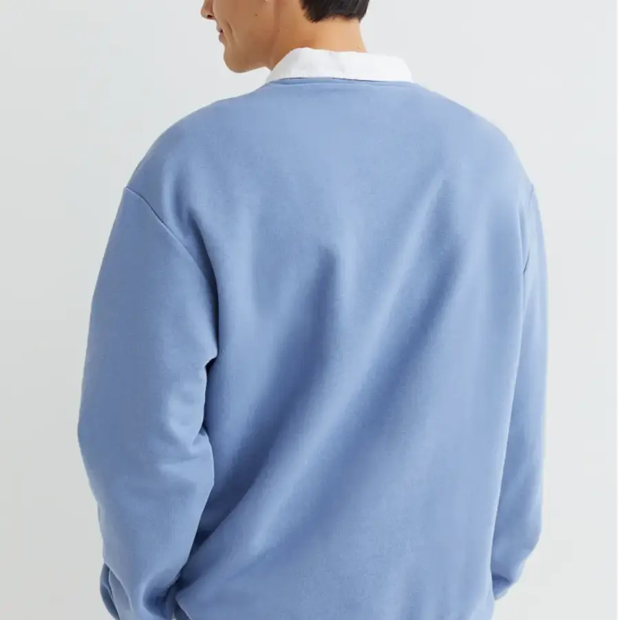 Unisex Winter Sweatshirt Double-Layer Collar Embroidered Beaded Digital Printing ODM Service 100% Bamboo Fiber Fleece — Zefal Industries product photograph 4 of 6