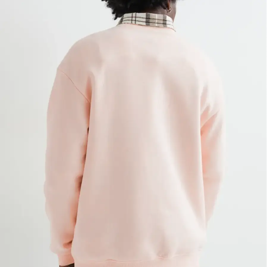 Brand New Custom O-neck Winter Unisex Fleece Sweatshirt Waterproof Embroidered Beaded Plain Dyed Design ODM Service Custom — Zefal Industries product photograph 3 of 6