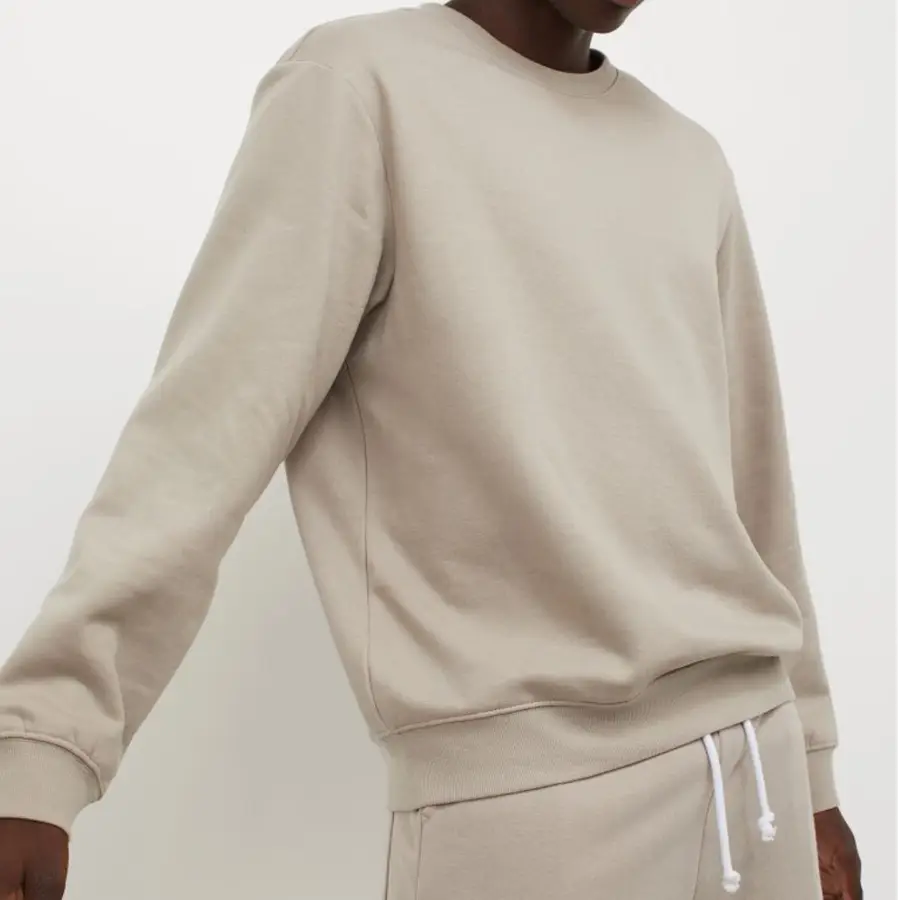 Custom Design Logo Winter Fleece Sweatshirt for Men-ODM Service Digital Plain Dyed Casual Sports Style 100% Bamboo Fiber — Zefal Industries product photograph 3 of 6