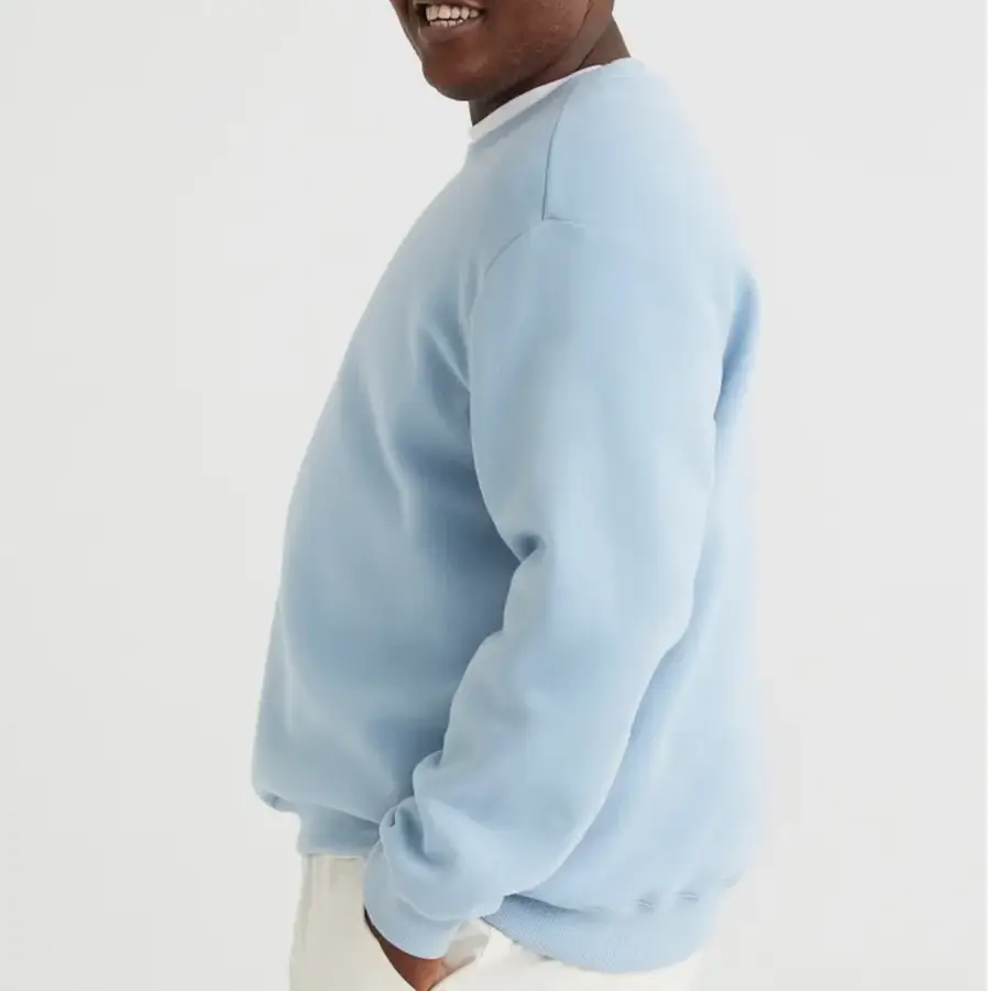 Wholesale Bulk Unisex Winter Fleece Sweatshirt Double-Layer Collar Beaded/Embroidered Custom Logo ODM Service Digital Printing — Zefal Industries product photograph 4 of 6