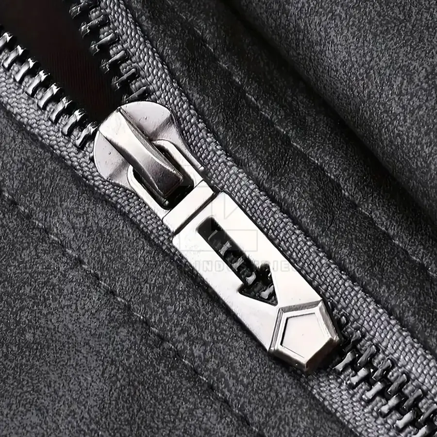 Plus Size Ecofriendly Leather High Quality Casual Men Winter Jacket Custom Color Windproof Waterproof Breathable Stand Front — Zefal Industries product photograph 6 of 6