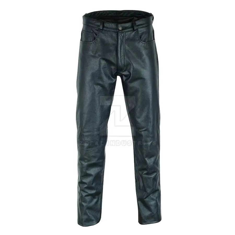 Waterproof Breathable Casual Leather Pants for Men with Customized Logo High Quality Top Selling Cheap Price in Pakistan — Zefal Industries product photograph 1 of 6