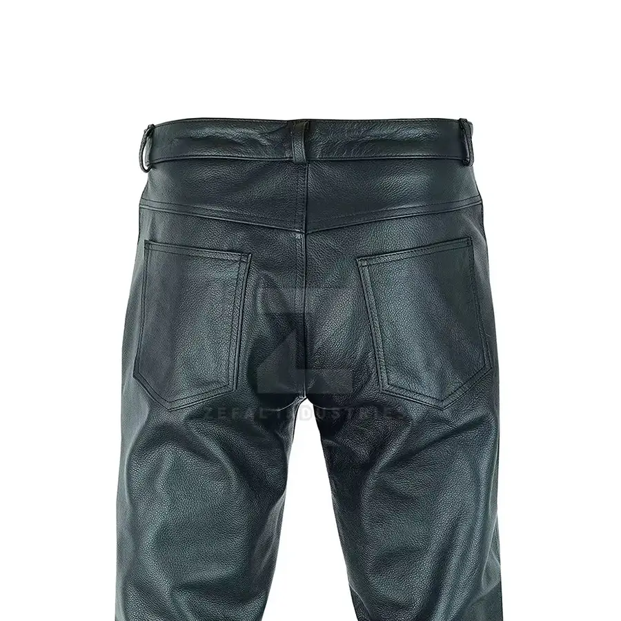 Waterproof Breathable Casual Leather Pants for Men with Customized Logo High Quality Top Selling Cheap Price in Pakistan — Zefal Industries product photograph 4 of 6