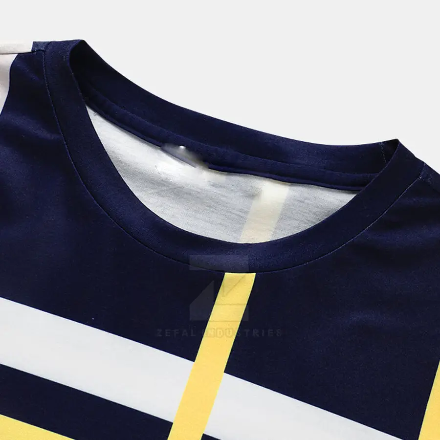 Hot Selling Breathable 100% Cotton Men T-Shirt-Eco-Friendly High Quality Comfortable Regular Fit O-Neck Streetwear Customizable — Zefal Industries product photograph 3 of 6
