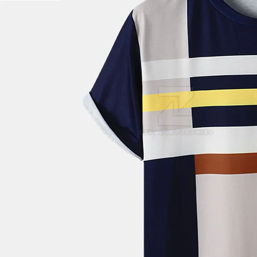 Hot Selling Breathable 100% Cotton Men T-Shirt-Eco-Friendly High Quality Comfortable Regular Fit O-Neck Streetwear Customizable — Zefal Industries product photograph 6 of 6