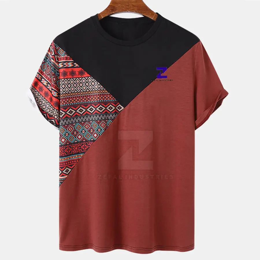 Private Label High Quality 100% Cotton Men T-Shirts Bulk Quantity Eco-Friendly Breathable Customizable OEM ODM Regular Fit — Zefal Industries product photograph 1 of 6