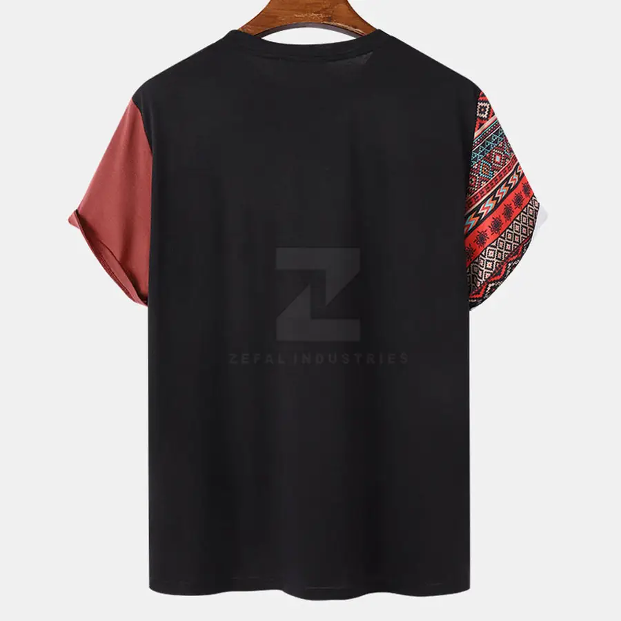 Private Label High Quality 100% Cotton Men T-Shirts Bulk Quantity Eco-Friendly Breathable Customizable OEM ODM Regular Fit — Zefal Industries product photograph 2 of 6
