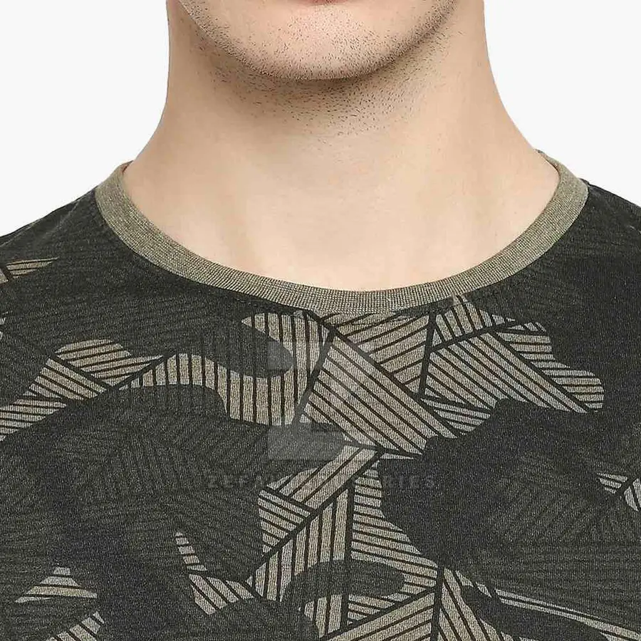 High Quality 100% Cotton Light Weight Customized Color Eco-Friendly Breathable Casual Solid Regular Fit O-Neck Men's T-Shirt — Zefal Industries product photograph 5 of 6