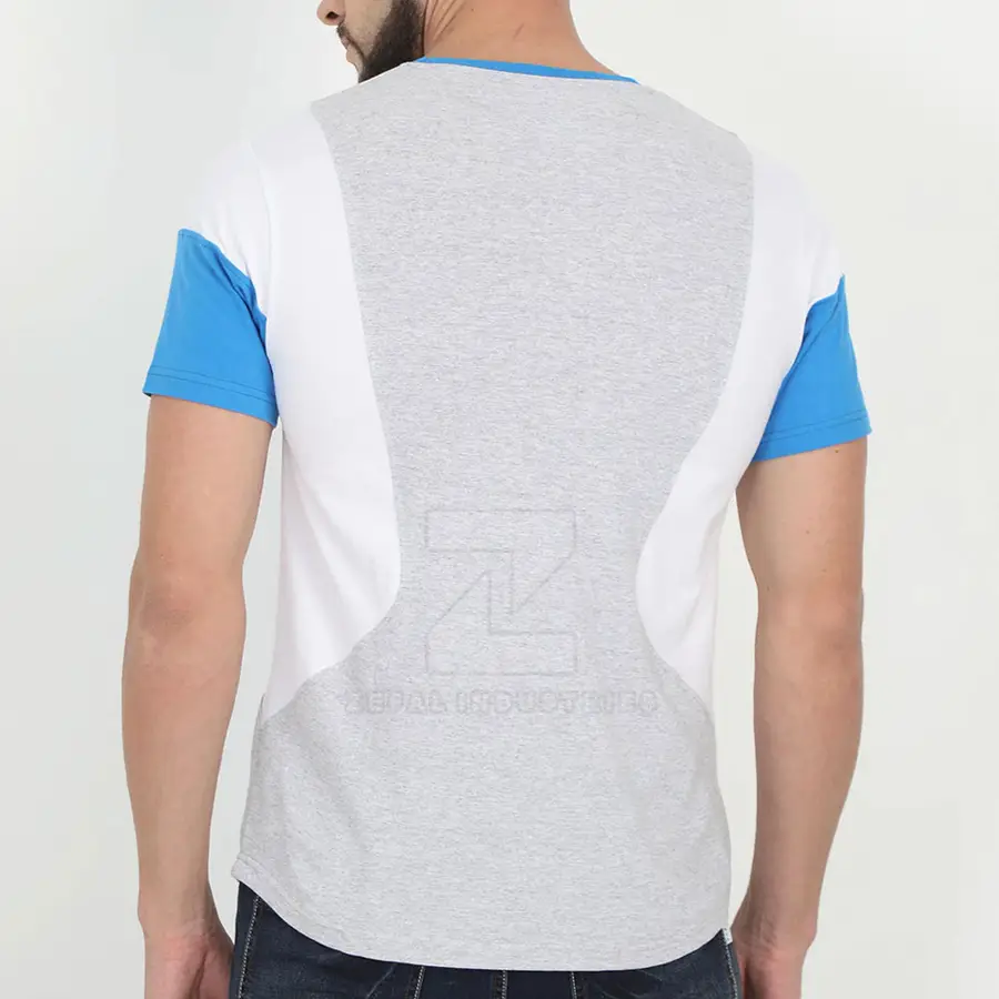 2025 High Quality Customized Men T-Shirt 100% Cotton Eco-Friendly Breathable Latest Design Made Pakistan ZEFAL INDUSTRIES Model — Zefal Industries product photograph 3 of 6