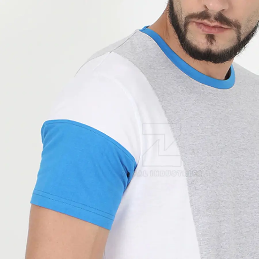 2025 High Quality Customized Men T-Shirt 100% Cotton Eco-Friendly Breathable Latest Design Made Pakistan ZEFAL INDUSTRIES Model — Zefal Industries product photograph 4 of 6