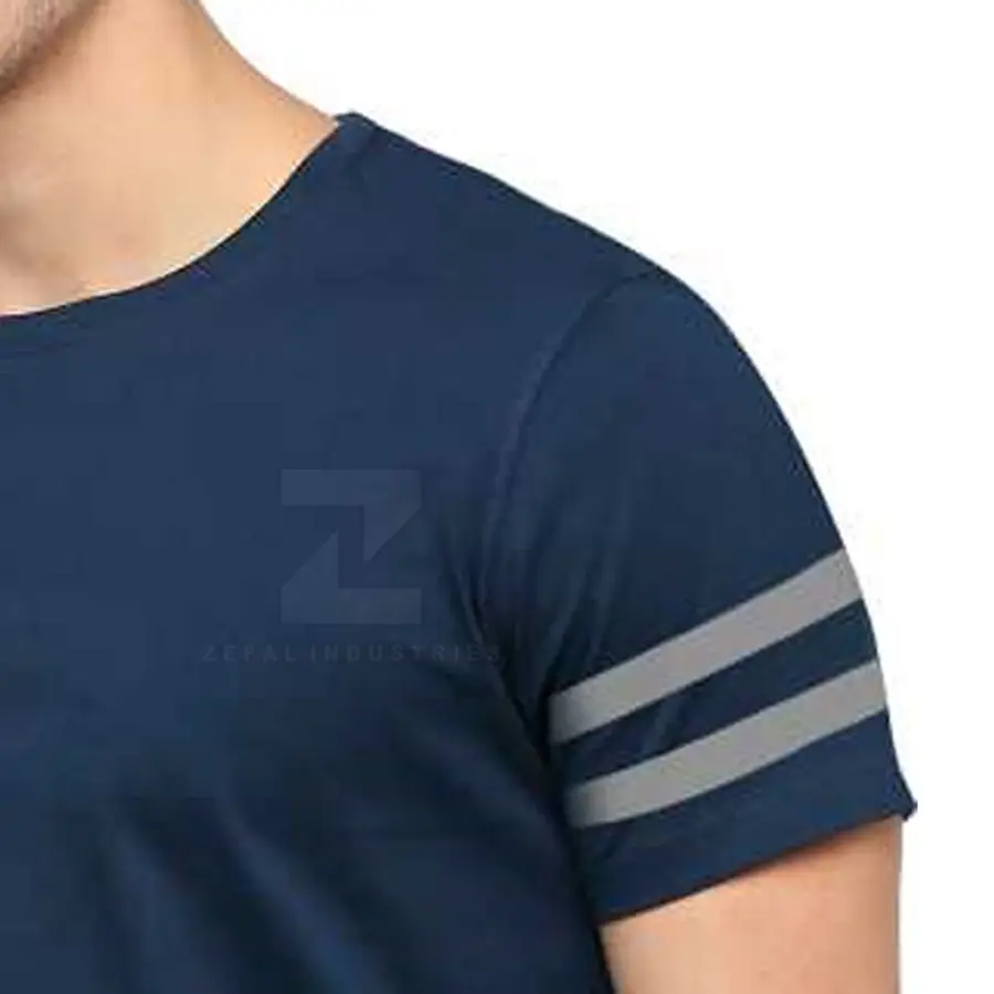 High Quality 100% Cotton Latest Design Men T-Shirts Classic Casual Breathable Eco-Friendly Customized Colors & Logo Regular Fit — Zefal Industries product photograph 5 of 6