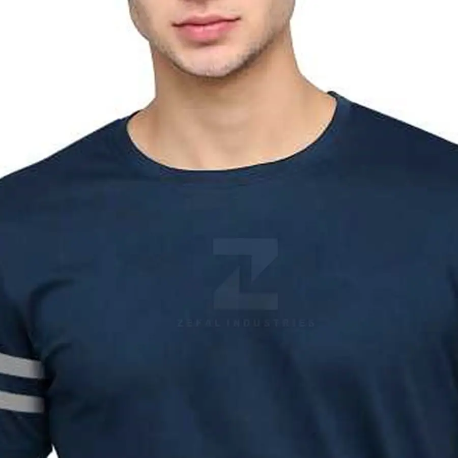 High Quality 100% Cotton Latest Design Men T-Shirts Classic Casual Breathable Eco-Friendly Customized Colors & Logo Regular Fit — Zefal Industries product photograph 6 of 6
