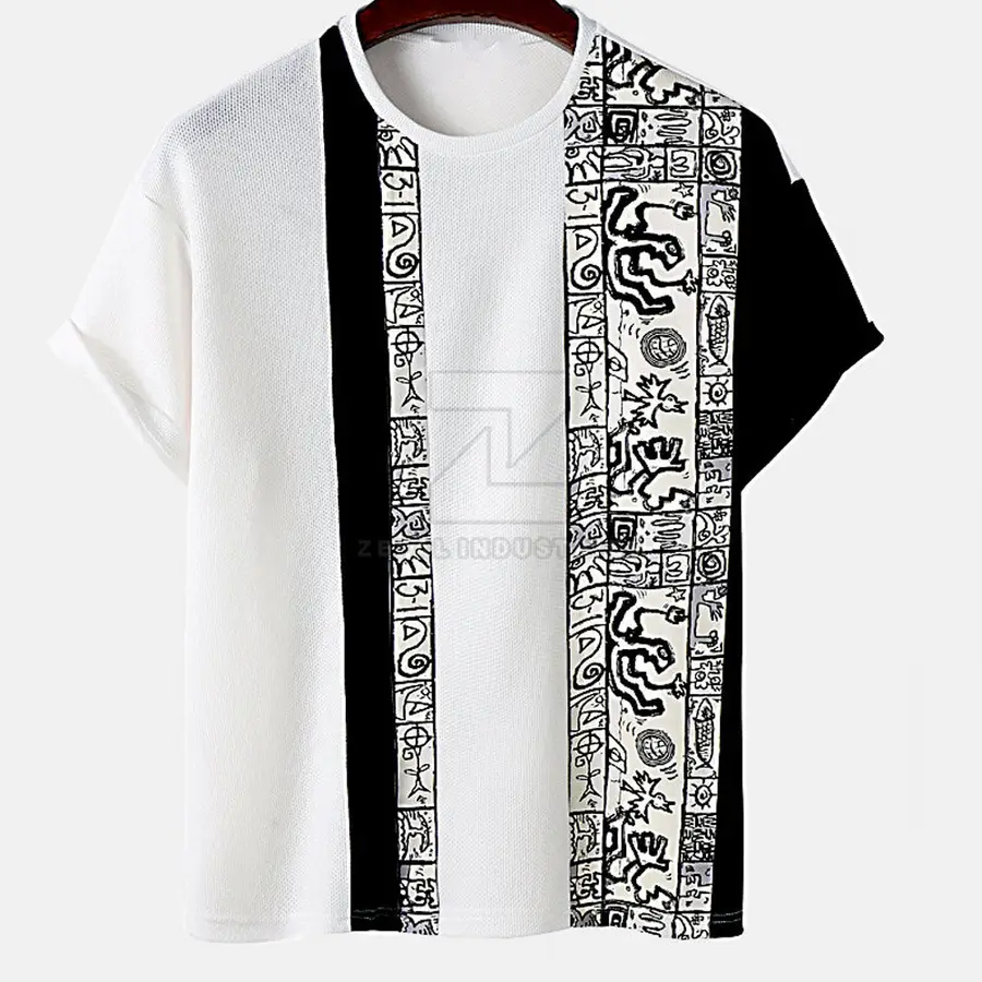 100% Cotton Solid Casual Eco-Friendly Breathable O-Neck Short Sleeve High Quality Summer Men's Regular Fit Customized T-Shirt — real Zefal Industries product photograph