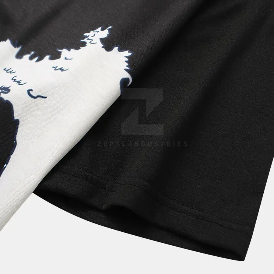 Pakistan Manufacturer Men's T-Shirts 100% Cotton Breathable Eco-Friendly Customized Colors Designs High Quality Low MOQ O-Neck — Zefal Industries product photograph 3 of 6