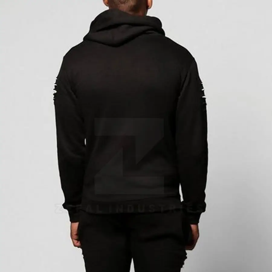 Stock Private Label Adult Men Winter Plus Size Hooded Tracksuits 100% Cotton Eco-Friendly Unique Design Hot Sale Customized — Zefal Industries product photograph 5 of 6