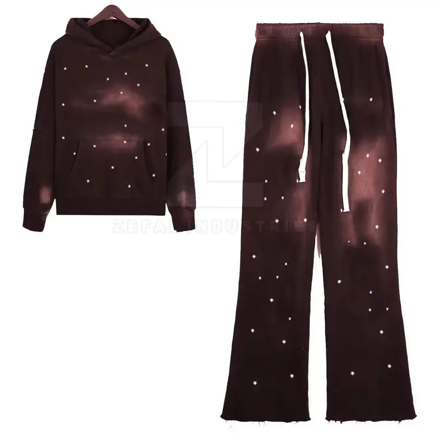 High Quality Customized Breathable Winter Plus Size Hooded Men Tracksuits Fashion & Casual Wear — Zefal Industries product photograph 2 of 6