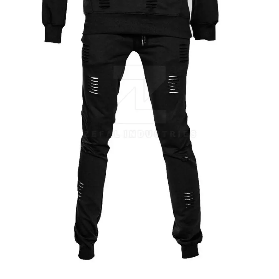 Durable 100% Cotton High Quality Winter Plus Size Breathable Hooded Eco-Friendly Men Tracksuits Sets for Adults — Zefal Industries product photograph 5 of 6