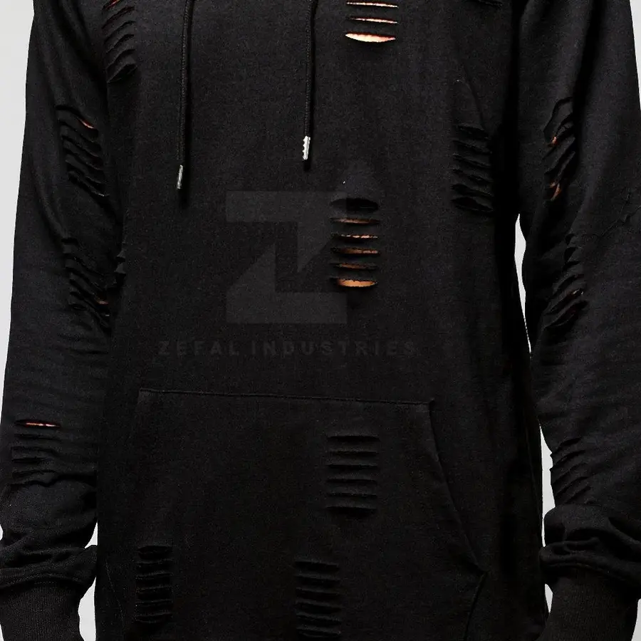 Durable 100% Cotton High Quality Winter Plus Size Breathable Hooded Eco-Friendly Men Tracksuits Sets for Adults — Zefal Industries product photograph 6 of 6