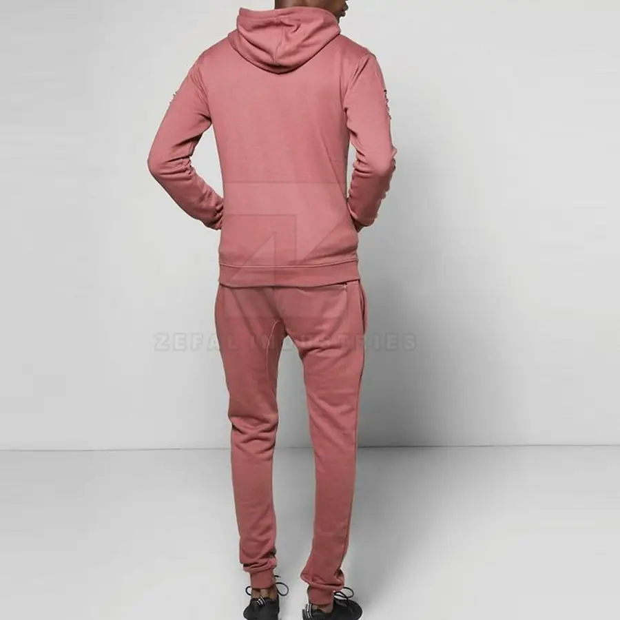 Top Selling Winter Hooded Eco-Friendly Breathable Plus Size Men Tracksuits 100% Cotton Customized Design Wholesale Bulk Sets — Zefal Industries product photograph 3 of 6