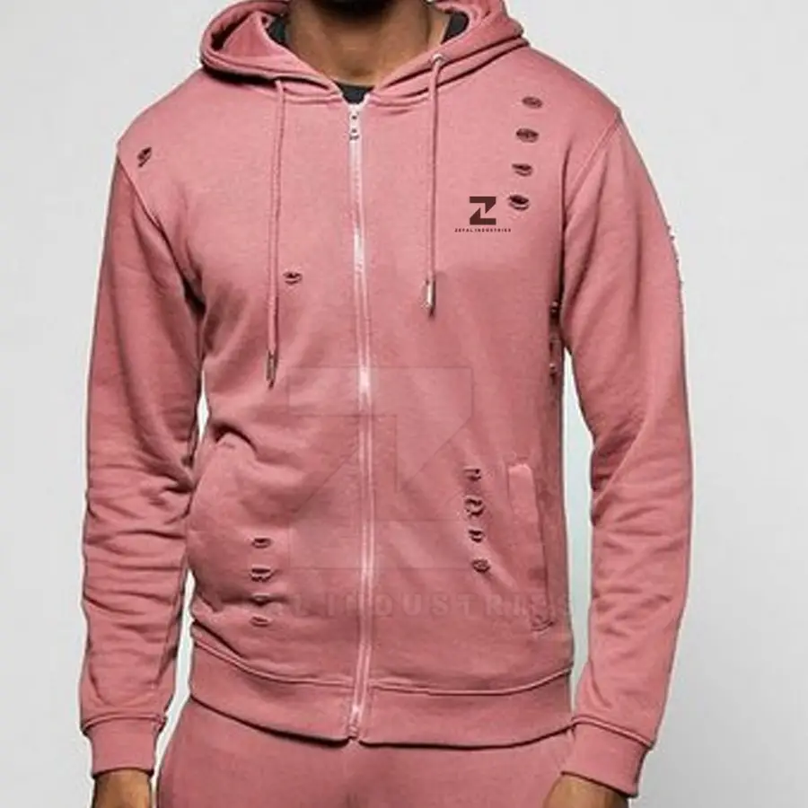 Top Selling Winter Hooded Eco-Friendly Breathable Plus Size Men Tracksuits 100% Cotton Customized Design Wholesale Bulk Sets — Zefal Industries product photograph 4 of 6