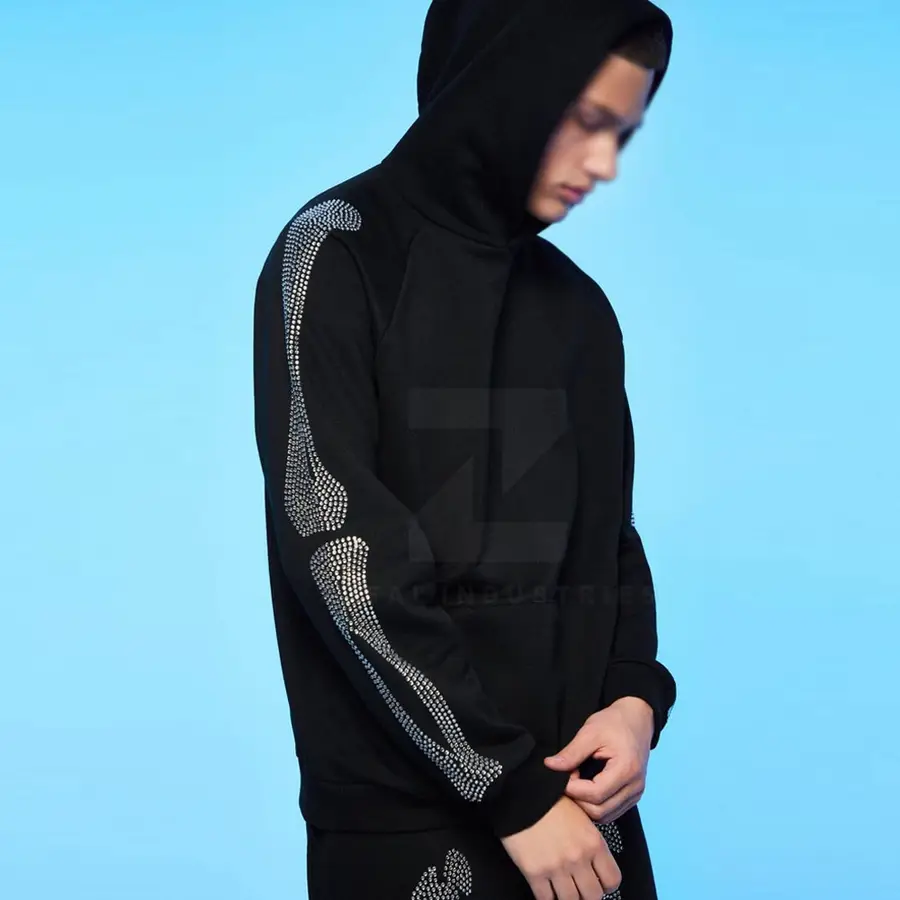 Wholesale Premium Quality Lightweight Winter Hooded Eco-Friendly Men Tracksuits Jogging Apparel — Zefal Industries product photograph 4 of 6