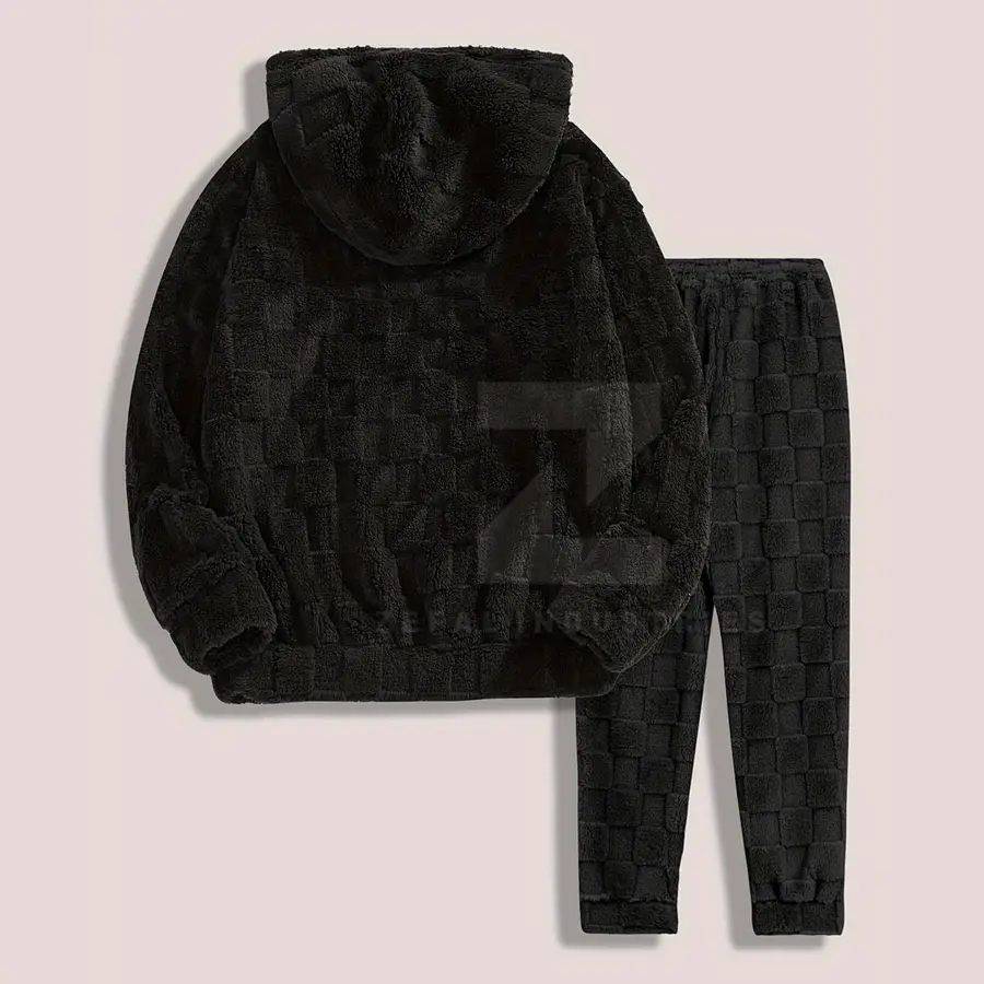 Durable 100% Cotton Winter Plus Size Breathable Men Tracksuits with Customized Logo Colors & Private Label — Zefal Industries product photograph 2 of 6