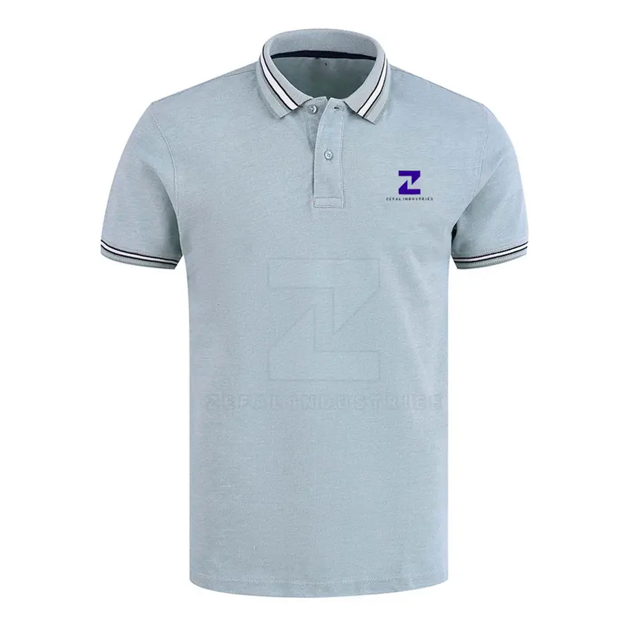 Quick Dry High Quality Men's for Shirts Solid Eco-Friendly Knitted Fabric Casual Design — Zefal Industries product photograph 1 of 6