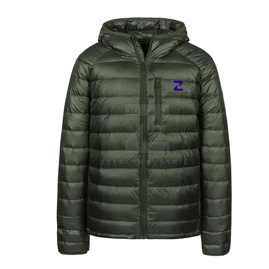 Plus Size Streetwear Puffer Jacket for Men 2025 New Style Hot Sale Best Price Winter Jacket Front Logo Breathable Eco-Friendly — Zefal Industries product photograph 1 of 6