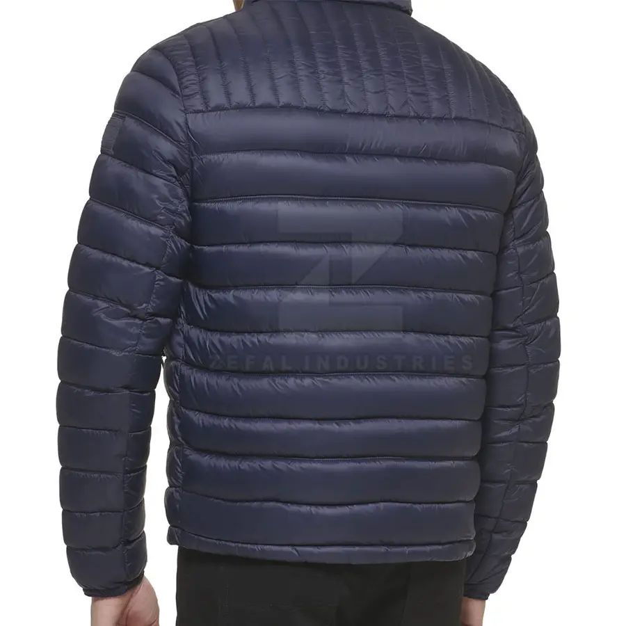 Winter Outdoor Use Men's Puffer Jacket 2025 Best Low Price Quick Dry Breathable Eco-Friendly Front Logo Customized Colors — Zefal Industries product photograph 2 of 6