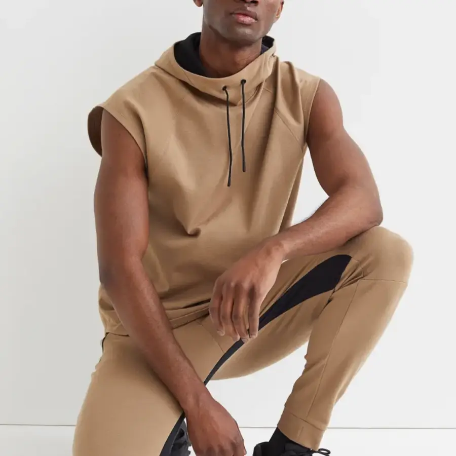 Professional Quality ODM Customized Colors Beaded Winter Embroidered Hoodies for Men 100% Bamboo Fiber Fleece Pullover — Zefal Industries product photograph 5 of 6