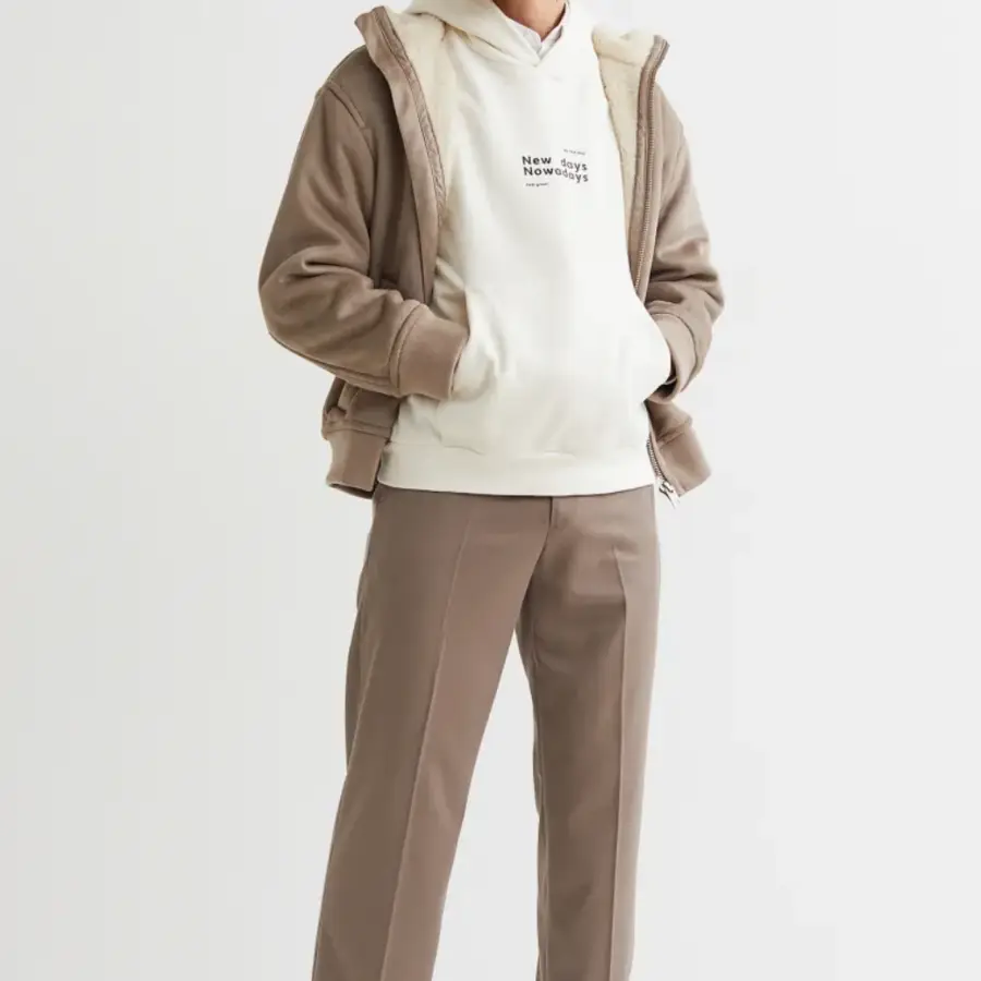 Regular Fit Unisex Hoodie Winter ODM Custom Hooded Casual Pullover Sweatshirt with Digital Printing Beaded & Embroidery — Zefal Industries product photograph 5 of 6
