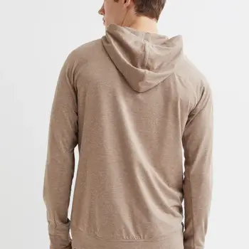 Design Your Own Logo Print Contrast Knitted Bamboo Fiber Hoodies Regular Fit Bulk Quantity Fast Shipping Embroidered Beaded — Zefal Industries product photograph 3 of 6