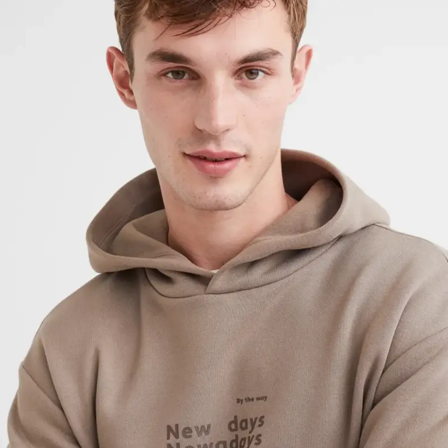 Fashion Style Winter ODM Customized Embroidered Beaded Unisex Premium Comfortable Fleece Pullover Hoodie 100% Bamboo Fiber — Zefal Industries product photograph 5 of 6