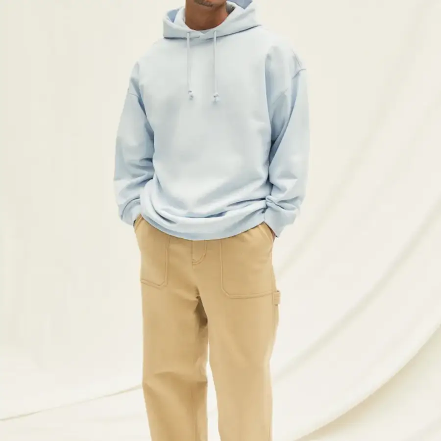Custom Plus Size Pullover Double-Layer Embroidered Sublimated Hoodie Men ODM Best Quality 100% Bamboo Fiber Winter Digital Drop — Zefal Industries product photograph 5 of 6