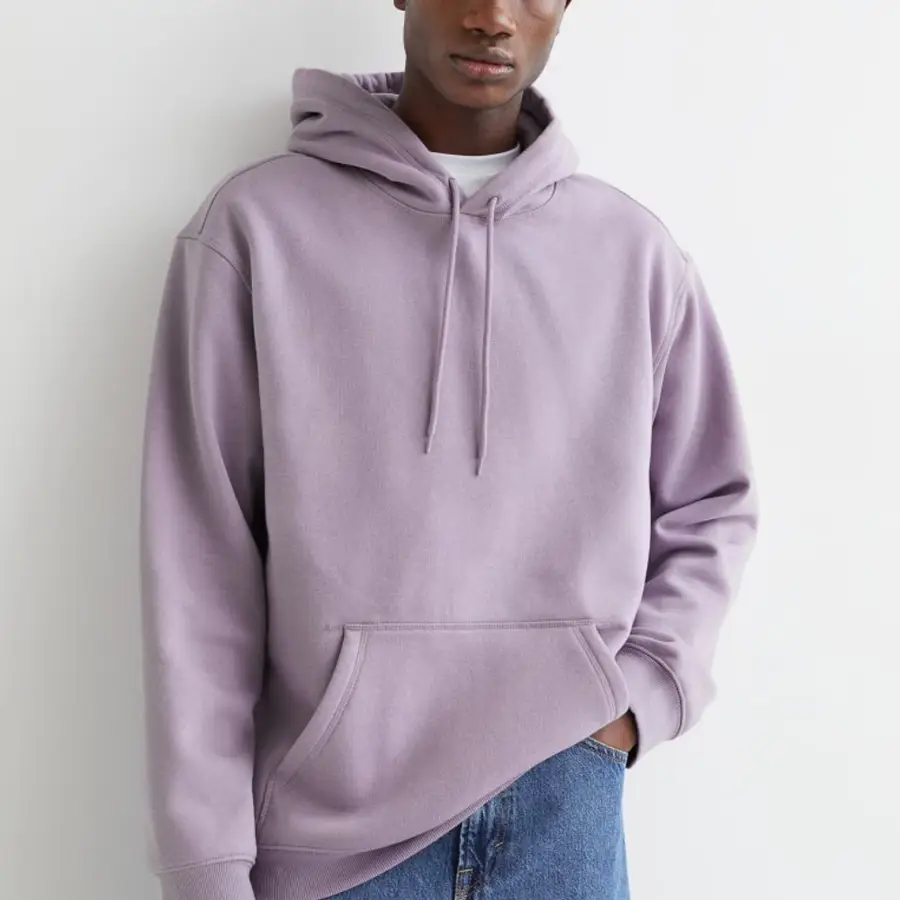 High Quality 100% Bamboo Fiber Fleece Winter Embroidered Beaded Custom Blank Pullover Sweatshirts Street Style Regular Fit — Zefal Industries product photograph 6 of 6