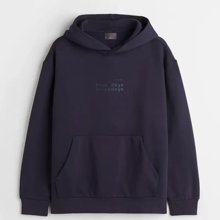 Hoodie Pullover Hooded Sweatshirt Double-Layer Long Sleeves Bamboo Fiber Fleece Winter ODM Digital Printing Embroidered Beaded — Zefal Industries product photograph 2 of 6