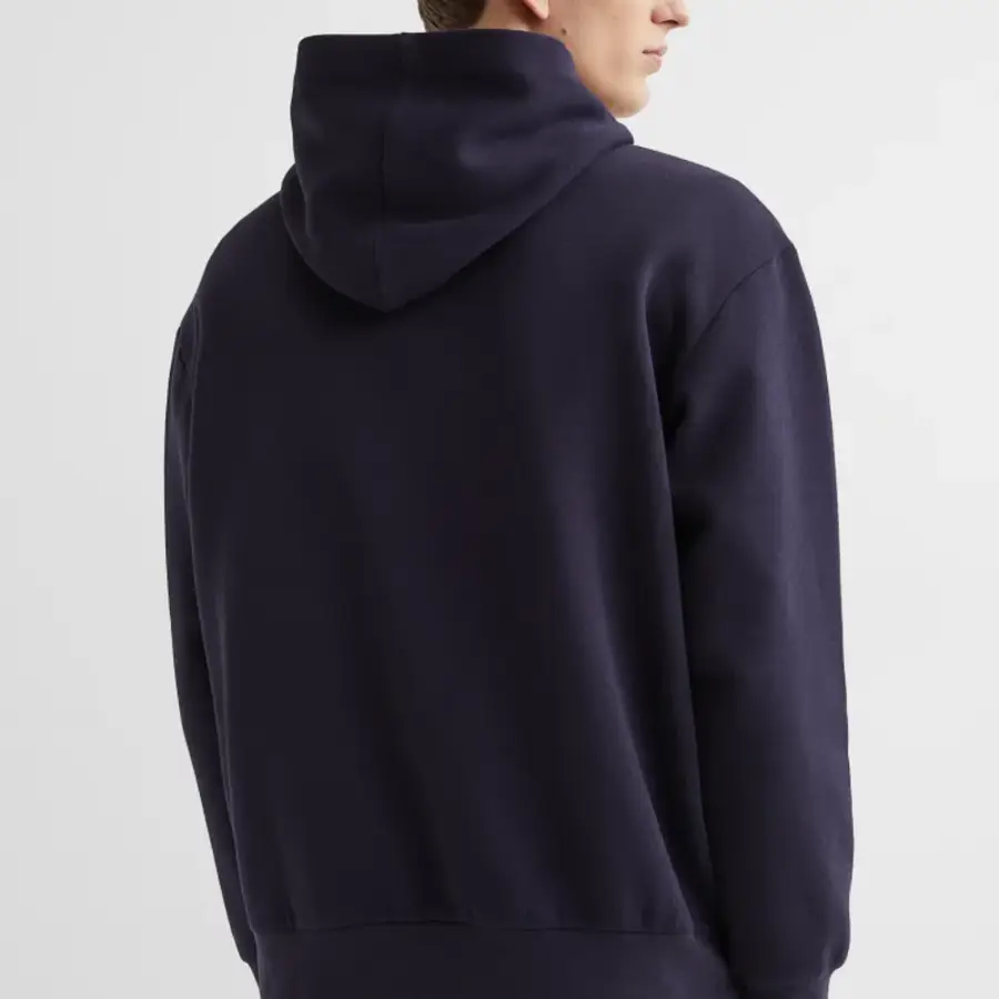 Hoodie Pullover Hooded Sweatshirt Double-Layer Long Sleeves Bamboo Fiber Fleece Winter ODM Digital Printing Embroidered Beaded — Zefal Industries product photograph 4 of 6