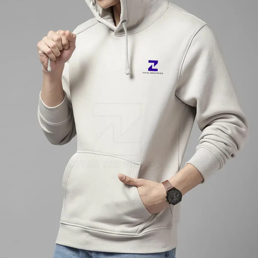 Private Label Low MOQ Winter Men's Hoodies 100% Cotton Eco-Friendly Breathable Hot Selling Made in Best Material for Sale — Zefal Industries product photograph 2 of 6