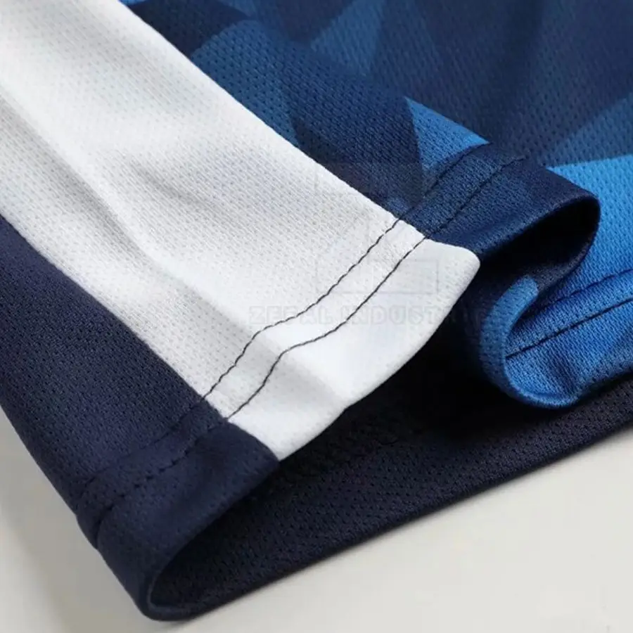 Factory Manufacturer Customized Color Latest Design Men's Adult Soccer Uniform 100% Polyester Breathable Lightweight Quick Dry — Zefal Industries product photograph 6 of 6